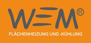 Logo WEM-Flächenheizung und -kühlung
